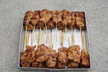 grill bbq pork