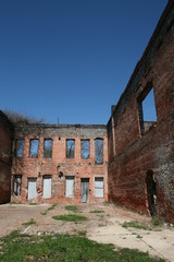 Fototapeta na wymiar Abandoned Building