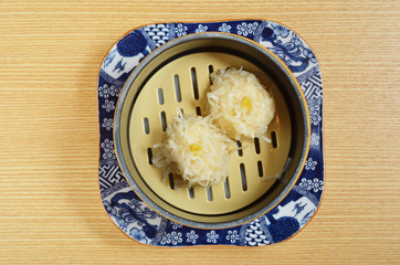 Taiwan delicious snack  -  Pearl meat ball              