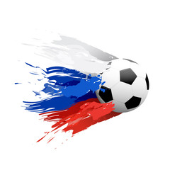vector design for russian football competition tournament,
