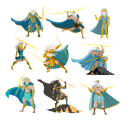 zeus jupiter god collection © matiasdelcarmine