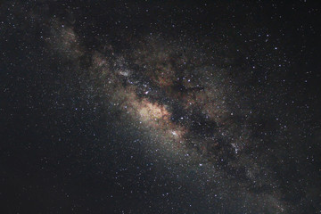 a beautiful milkyway at night summer