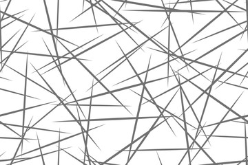 Black and white geometric pattern. Seamless abstract background. Vector stripe, lines. Horizontal speed line pattern.