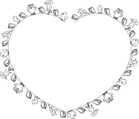 vector cartoon birds border