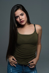 Teen Hispanic Female Model