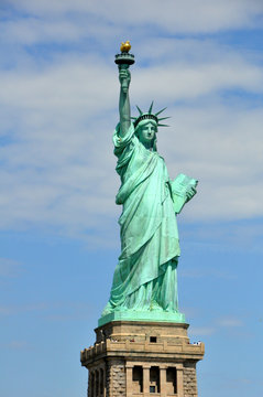 Great Statue of Liberty on her Base