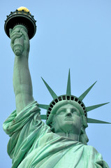 Plakat Great Statue of Liberty on her Base