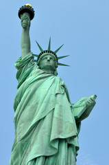 Fototapeta premium Great Statue of Liberty on her Base