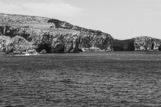 Fototapeta Comino is a island of the Maltese archipelago