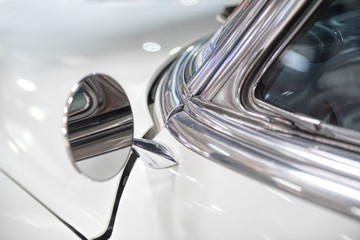 old american car detail