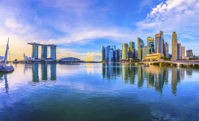 シンガポール マリーナベイの風景