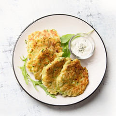 Zucchini fritters