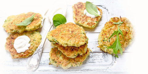 Zucchini fritters