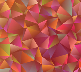 Modern polygonal abstract background. Low poly crystal pattern. Graphic resource for your backgrounds, wallpaper, screen savers, covers, print, business cards, posters.