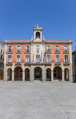 Fototapeta na wymiar Town hall on the Plaza Mayor of Zamora, Spain