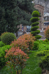 Abanotubani district in Tbilisi, Georgia