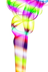 Fototapeta premium Abstract Colorful smoke