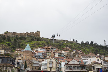 Architecture of the Old Town of Tbilisi, Georgia