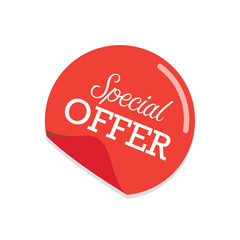 Special offer sticker
