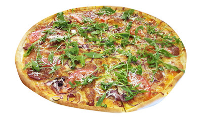 Italian pizza isolated