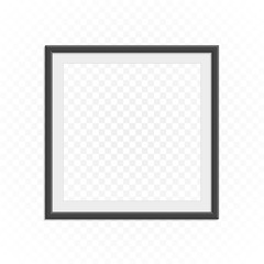 Square photo frame template.