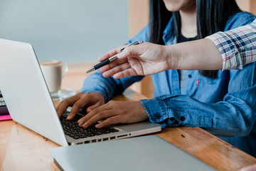 Business project team working together at meeting room at office.