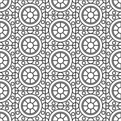 Stylish geometric background. Seamless pattern.Vector. スタイリッシュ幾何学パターン
