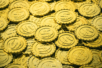 お金　Coin money image