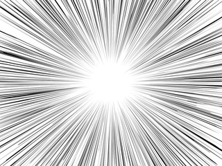 Obraz premium Skoncentrowana linia