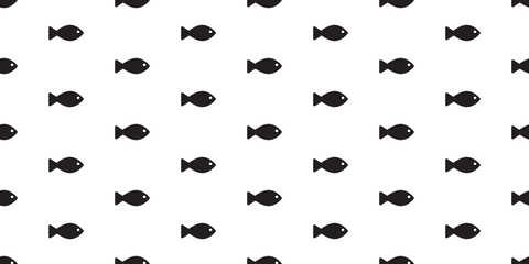 fish seamless pattern vector shark dolphin isolated wallpaper background whale icon cat food