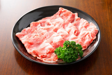 豚　肩ロース　薄切り