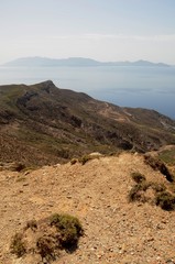 Vue sur le Sud-Ouest de Kos depuis Dikios (Kos-Grèce)

