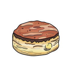 Donut vector.(hand draw style)
