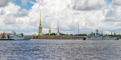 Fototapeta premium Peter and Paul Fortress, Saint Petersburg, Russia