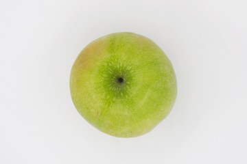 Apple on white background