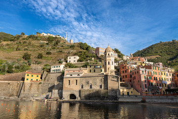 Fototapeta na wymiar Vernazza Village - Cinque Terre - Liguria Italy