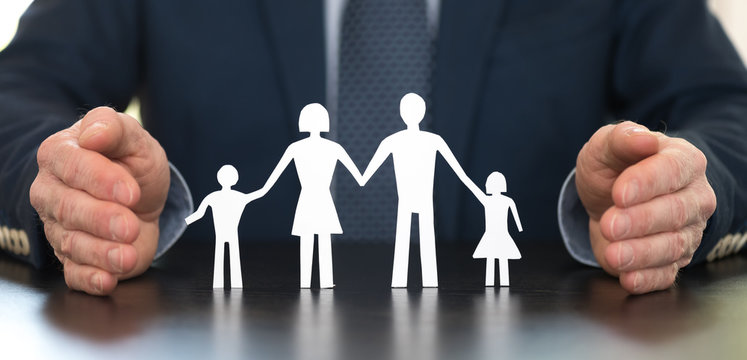 Concept of family insurance
