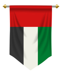 Fototapeta premium United Arab Emirates Pennant