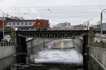 Tsarskoselskiy bridge, Sankt Peterburg, Russia