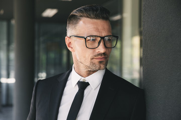 Fototapeta premium Portrait of a confident young businessman