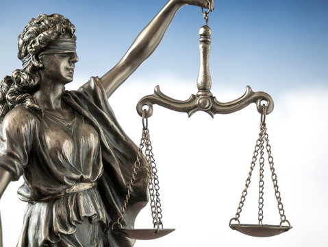 Statue of justice. Law concept. Legal law, advice and justice concept 