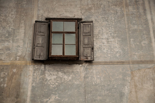 ein blindes Fenster