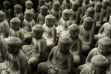small Buddha statues