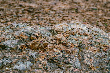 rocky brown texture
