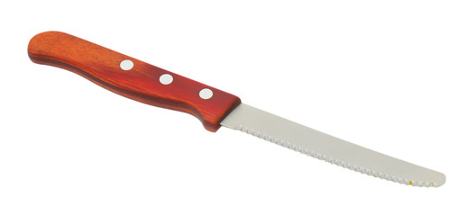 serrated kitchen knife