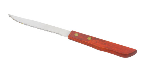 serrated kitchen knife