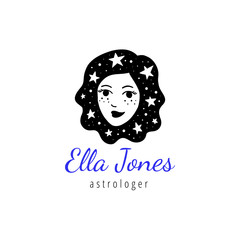 Scandinavian vector logotype