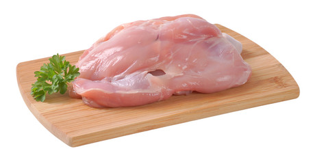 raw chicken thighs