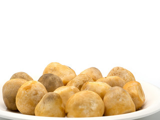 (Close Up) Straw mushrooms.