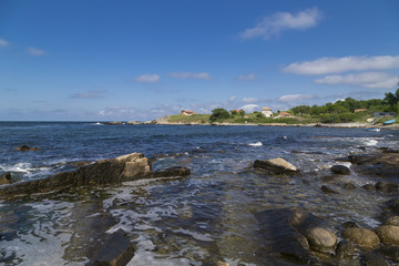 Obraz premium Coastline of village Chernomorets, Bulgaria